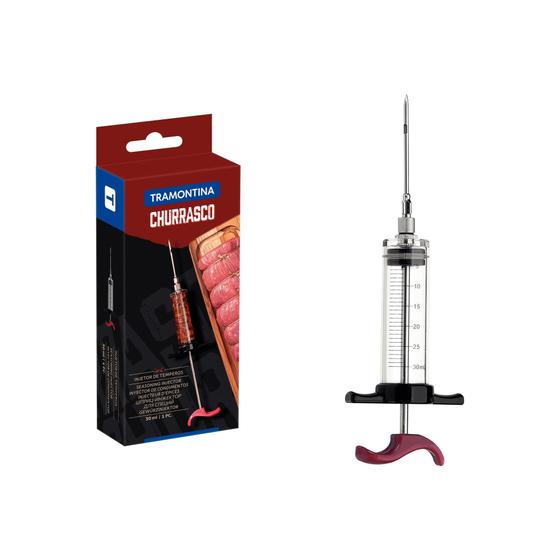 Imagem de Injetor de Temperos Tramontina 30 ml em Acrílico/Polipropileno e Aço Inox