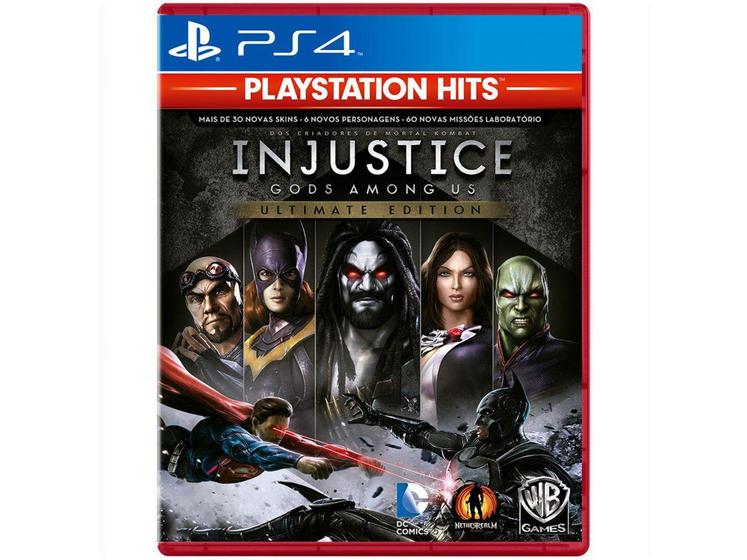 Imagem de Injustice Gods Among Us Ultimate Edition para PS4 - WB Games PlayStation Hits