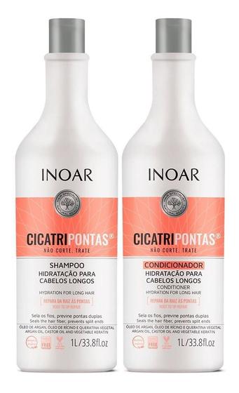 Imagem de Inoar Cicatripontas Cabelos Longos Shampoo + Condicionador