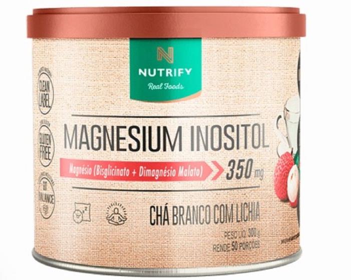 Imagem de Inositol Magnesio Magnesium Sabor Chá Branco com Lichia de 350g-Nutrify