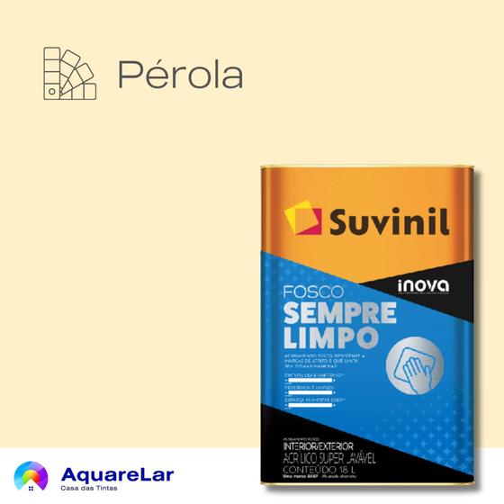 Imagem de Inova Ssmpre Limpo Suvinil Fosco lavável 16L