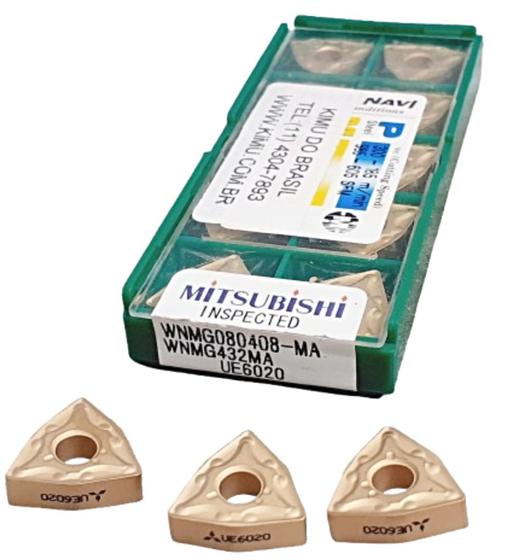 Imagem de Inserto pastilha wnmg 080408 ma ue 6020 (mitsubishi)