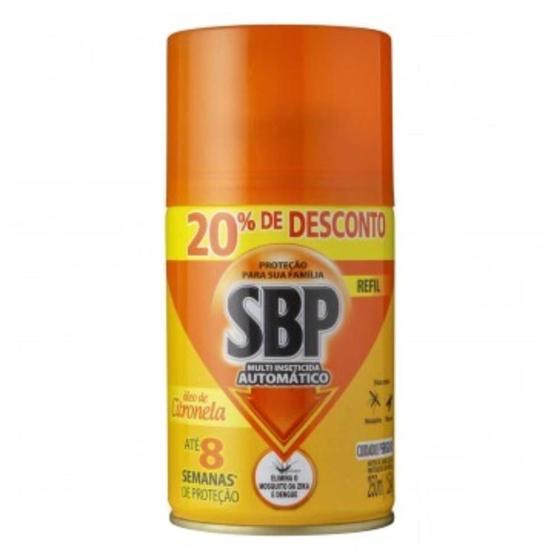 Imagem de Inseticida Aerosol SBP Automático Citronela Refil 250ml