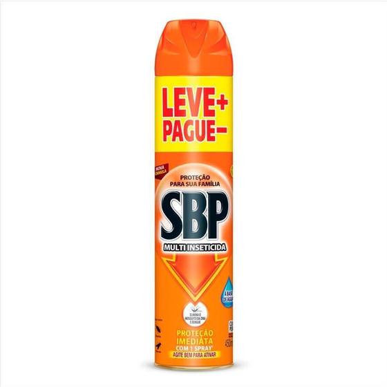 Imagem de Inseticida Aerosol SBP Multi 450ml - Embalagem com 6 Unidades