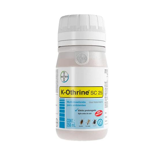 Inseticida Contra Baratas, Moscas e Formigas K-Othrine SC 25 - 250ML Menor preço em Inseticida Contra Baratas, Moscas e Formigas K-Othrine SC 25 - 250ML
