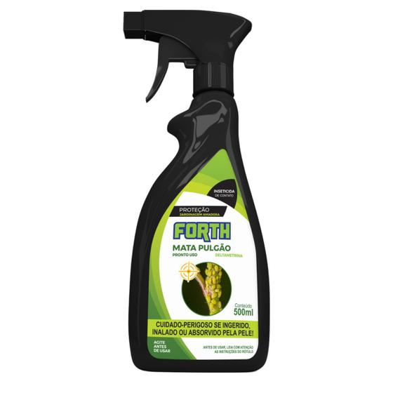 Imagem de Inseticida Forth Mata Pulgão Pronto Uso Em Plantas 500ml