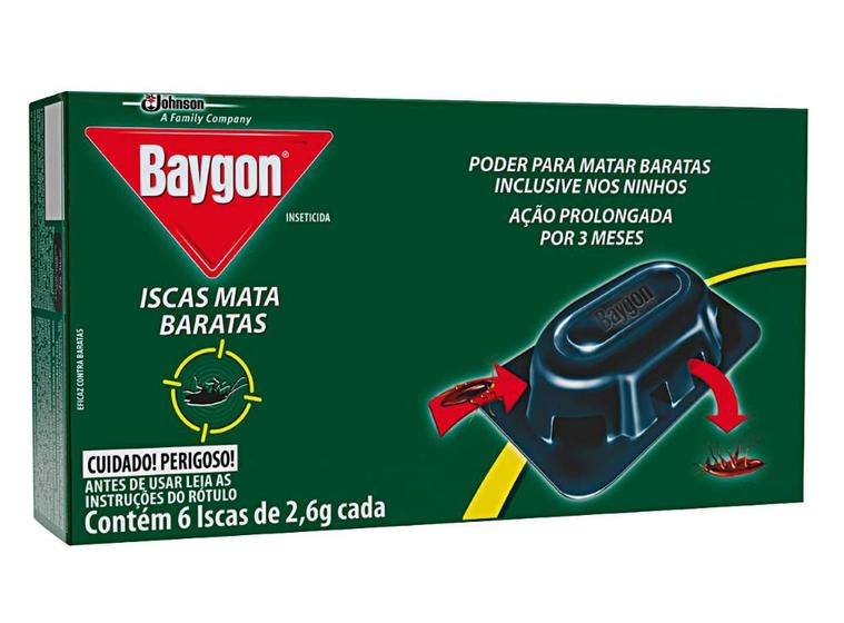 Inseticida isca mata baratas Baygon Menor preço em Inseticida isca mata baratas Baygon