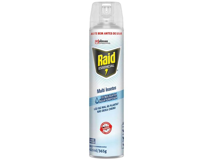 Imagem de Inseticida Raid Aerossol Multi Insetos Essencial 420ml