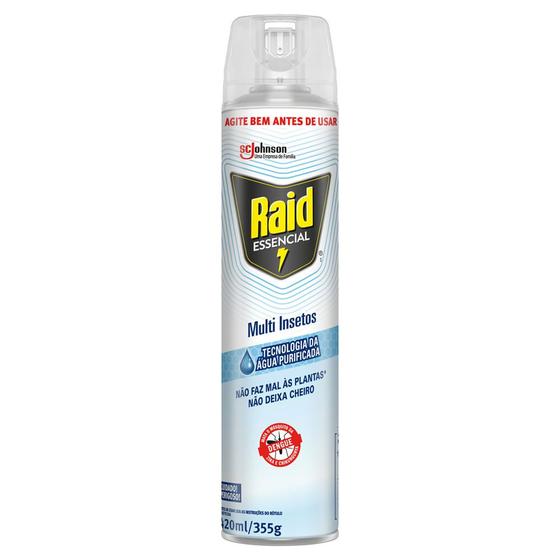 Imagem de Inseticida Raid Essencial Multi Insetos Aerosol 420ml