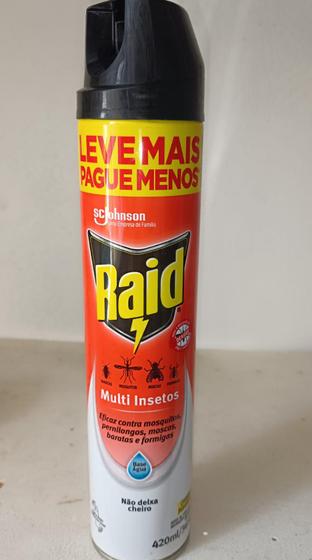 Imagem de Inseticida Raid Multi insetos aerosol 420ml
