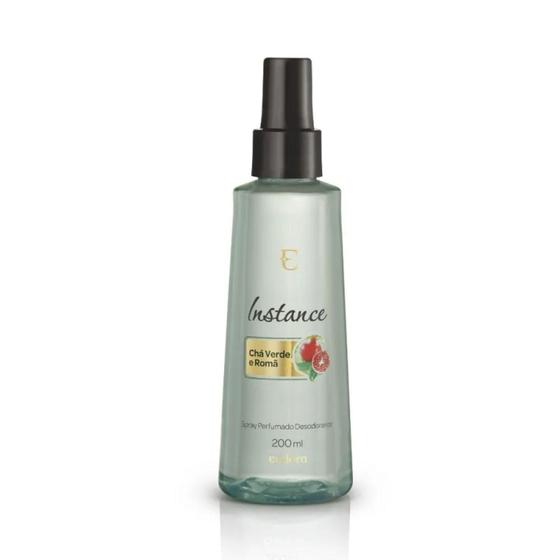 INSTANCE CHA VERDE E ROMA SPRAY CORPORAL PERFUMADO DESODORANTE COLONIA 200ml - EUDORA Menor preço em INSTANCE CHA VERDE E ROMA SPRAY CORPORAL PERFUMADO DESODORANTE COLONIA 200ml - EUDORA
