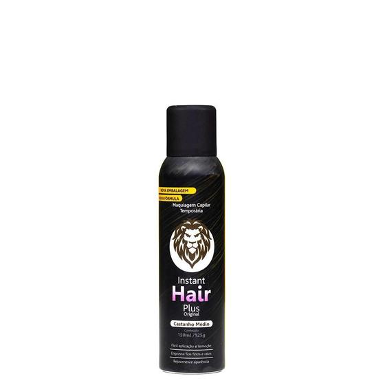 Imagem de Instant Hair Plus 150Ml Castanho Médio