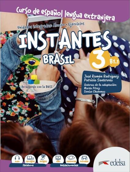 Imagem de Instantes Brasil 3 B11 Libro Del Alumno Cuaderno De Ejercicios Libro Digital - EDELSA