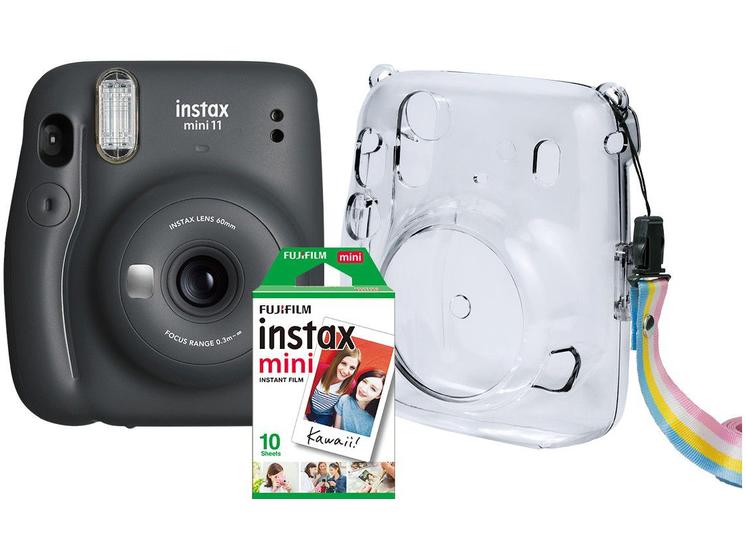 Imagem de Instax Mini 11 Fujifilm Grafite Flash Automático