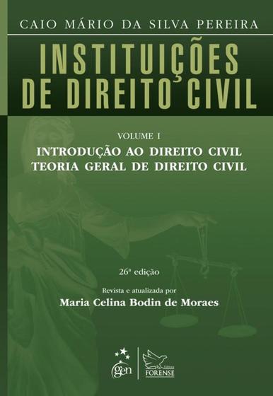 Imagem de Instituicoes de direito civil - vol. i -  i - FORENSE (GRUPO GEN)