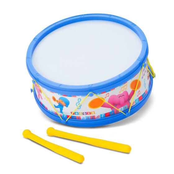 Instrumento Musical Infantil Tamborete Tamborzinho Pocoyo Cardoso