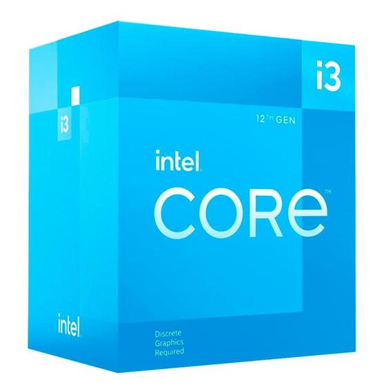 Processador Intel I3-12100f Bx8071512100f