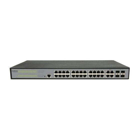 Intelbras Sg 2404 Mr L2 + Switch Gerenciavel 24 Portas Gigab + 4pGbic Menor preço em Intelbras Sg 2404 Mr L2 + Switch Gerenciavel 24 Portas Gigab + 4pGbic