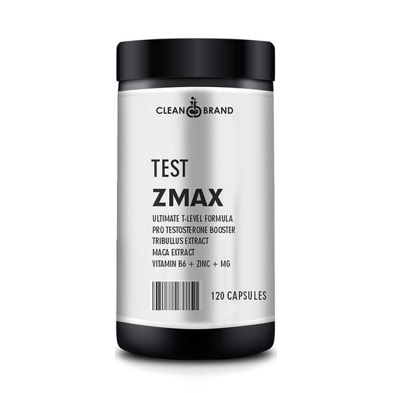 Imagem de INTENSIFICADOR Testo Pro TEST ZMAX - 120 CÁPSULAS - 60 DOSES - CLEAN BRAND