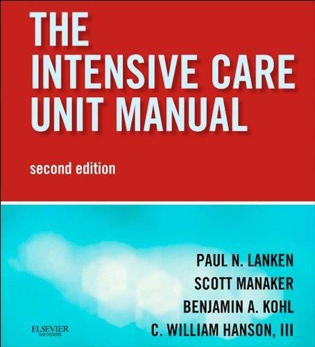 Imagem de INTENSIVE CARE UNIT MANUAL, THE -  