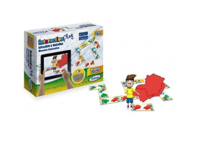 Imagem de Interactive Play Dominó Estados e Regiões Do Brasil Xalingo