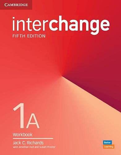 Imagem de Interchange 1A Workbook Fifth Edition Jack C. Richards Editora Cambridge