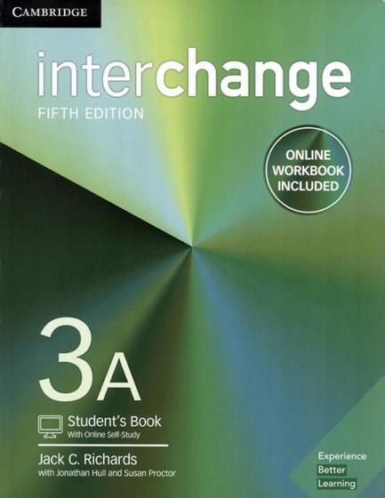 Imagem de Interchange 3a sb with online self-study and online wb - 5th ed - CAMBRIDGE UNIVERSITY