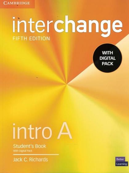Imagem de Interchange intro a sb with digital pack - 5th ed - CAMBRIDGE UNIVERSITY