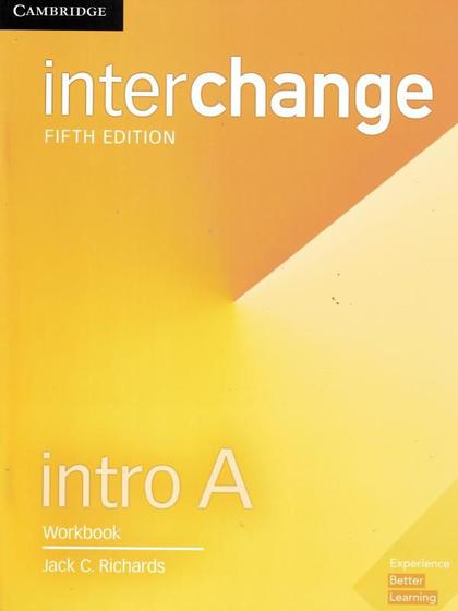 Imagem de Interchange intro a wb - 5th ed - CAMBRIDGE UNIVERSITY