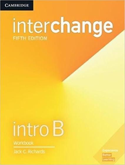 Imagem de Interchange intro b wb - 5th ed - CAMBRIDGE UNIVERSITY