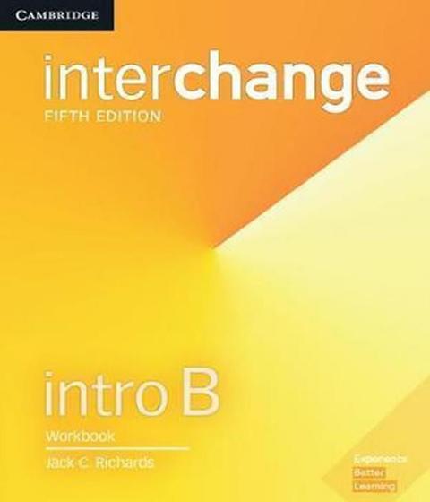 Imagem de Interchange intro b - workbook - 05 ed - CAMBRIDGE