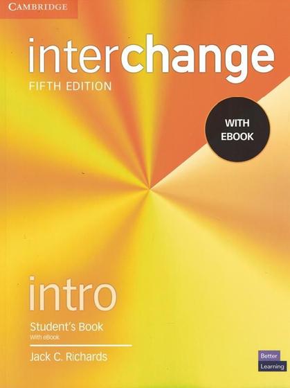Imagem de Interchange intro sb with  e-book - 5th ed - CAMBRIDGE UNIVERSITY