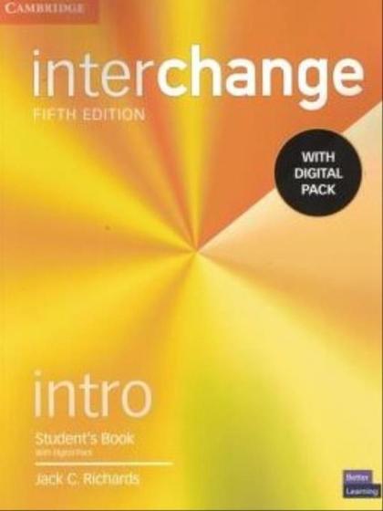 Imagem de Interchange - intro students book  with digital pack - fifth edition
