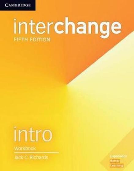 Imagem de Interchange intro wb - 5th ed - CAMBRIDGE UNIVERSITY