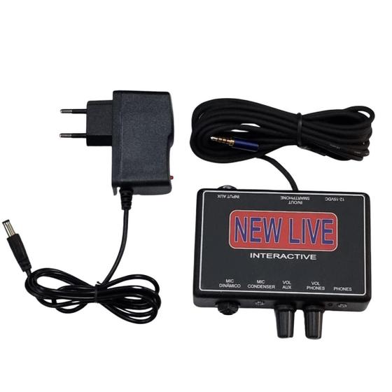 Imagem de Interface Áudio New Live 2 Entradas e 2 Saídas