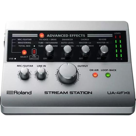 Interface Audio Roland Midi UA4FX2 - Interface de Áudio - Magazine Luiza