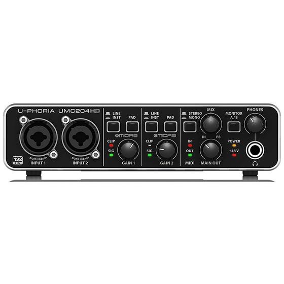 Imagem de Interface behringer umc204hd