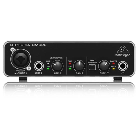 Interface behringer umc22 Menor preço em Interface behringer umc22