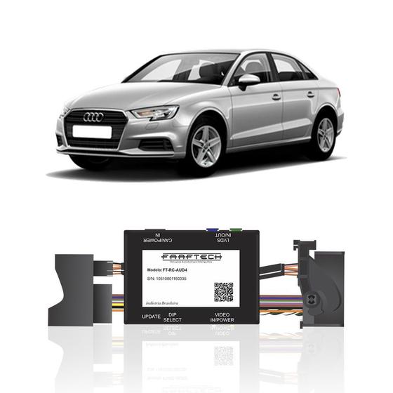 Interface Câmera de Ré Audi A3 2014 a 2019 Faaftech FT-RC-AUD4 Desbloqueio Traseiro Dianteiro Plug and Play Menor preço em Interface Câmera de Ré Audi A3 2014 a 2019 Faaftech FT-RC-AUD4 Desbloqueio Traseiro Dianteiro Plug and Play