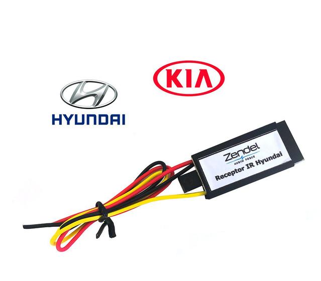 Imagem de Interface Controle Longa Distância Hyundai Kia Receptor IR ZD-IR Zendel