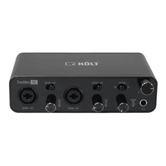 Imagem de Interface de Áudio 2 canais TRACKBOX 202 - KOLT