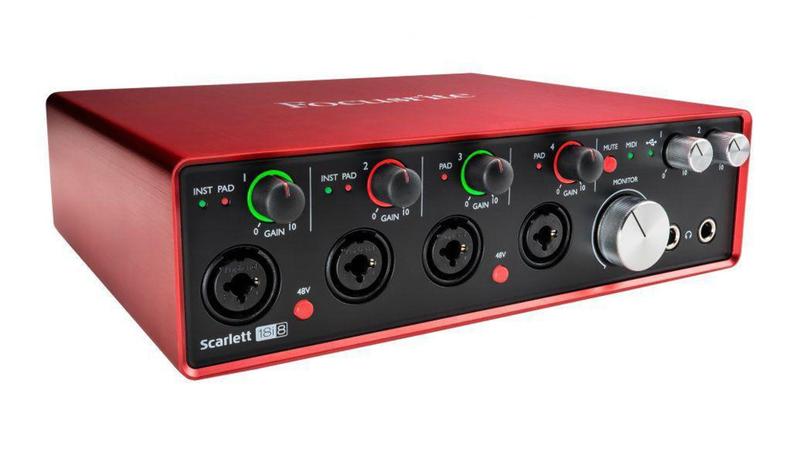 Imagem de Interface De Audio 3 Geração Com 8 Canais SCARLETT 18i8 - FOCUSRITE