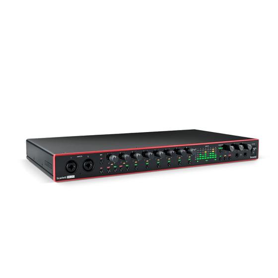 Interface de Áudio Behringer USB Focusrite Scarlett 18i20 gen. 2 c/ 18 in/20 out Menor preço em Interface de Áudio Behringer USB Focusrite Scarlett 18i20 gen. 2 c/ 18 in/20 out