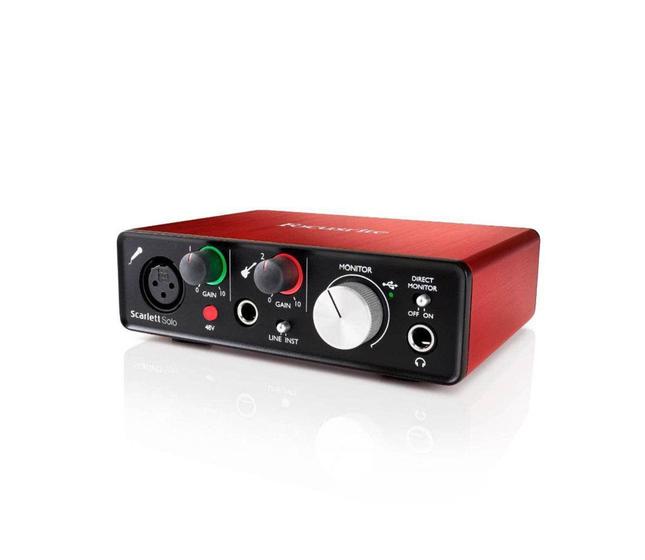 Interface De Áudio Focusrite Scarlett Solo 3ra Geração Menor preço em Interface De Áudio Focusrite Scarlett Solo 3ra Geração