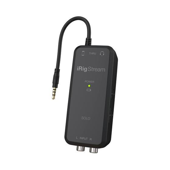 Imagem de Interface de Áudio IK Multimedia iRig Stream SOLO para iOS e Android