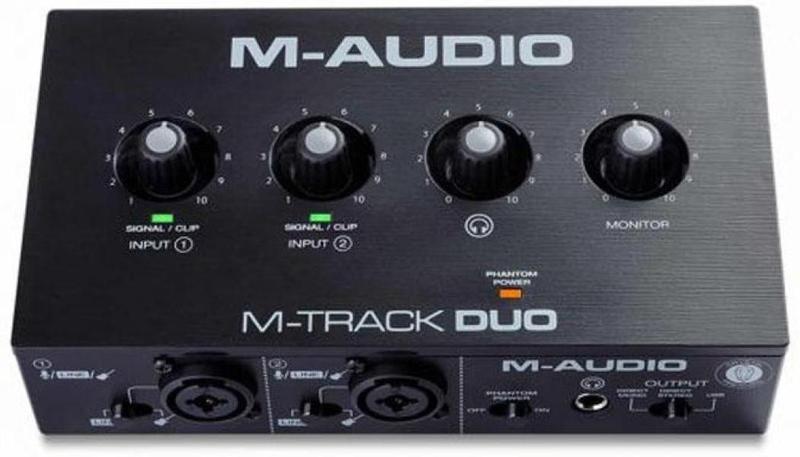 Imagem de Interface De Áudio M-Audio 2 Canais Usb M-Track Duo