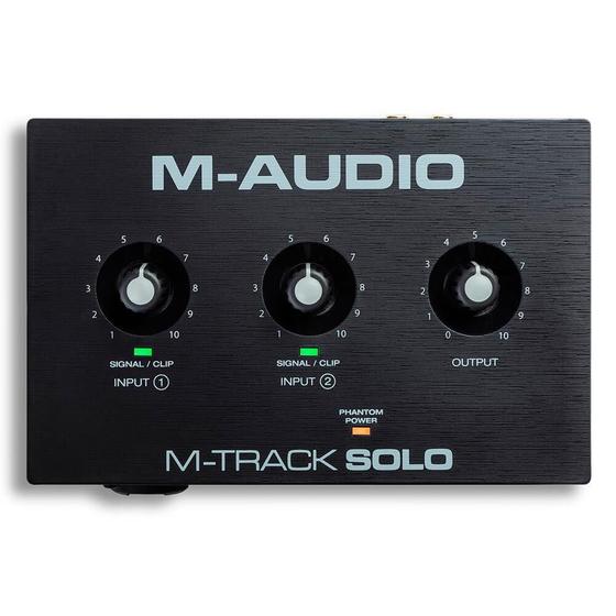 Imagem de Interface De Áudio M-Audio M-Track Solo 2 Canais Usb