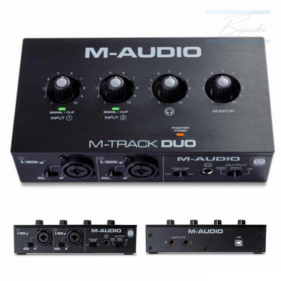 Imagem de Interface de Áudio M-Audio Usb M-Track Duo 2 Canais