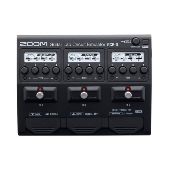 Imagem de Interface de audio p guitarra zoom gce 3