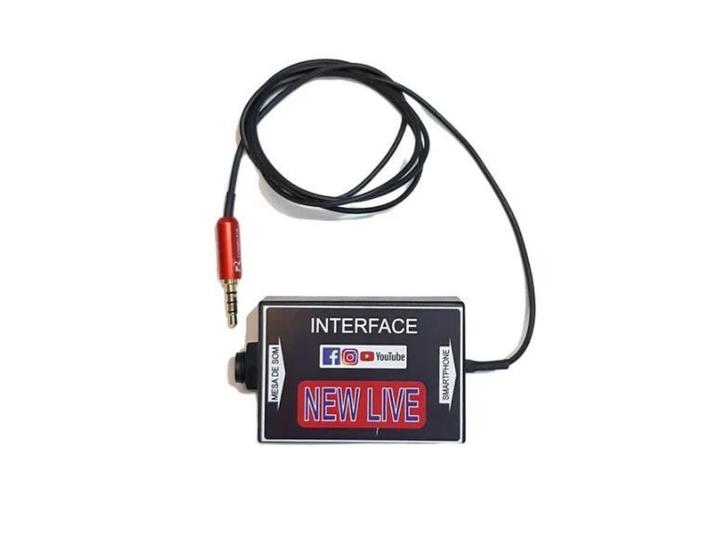 Interface De Áudio para Celular Smartphone New Live Interface de Áudio Magazine Luiza